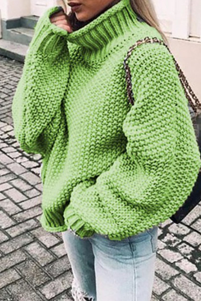 AS | Cosy oversized svetr s želvím výstřihem