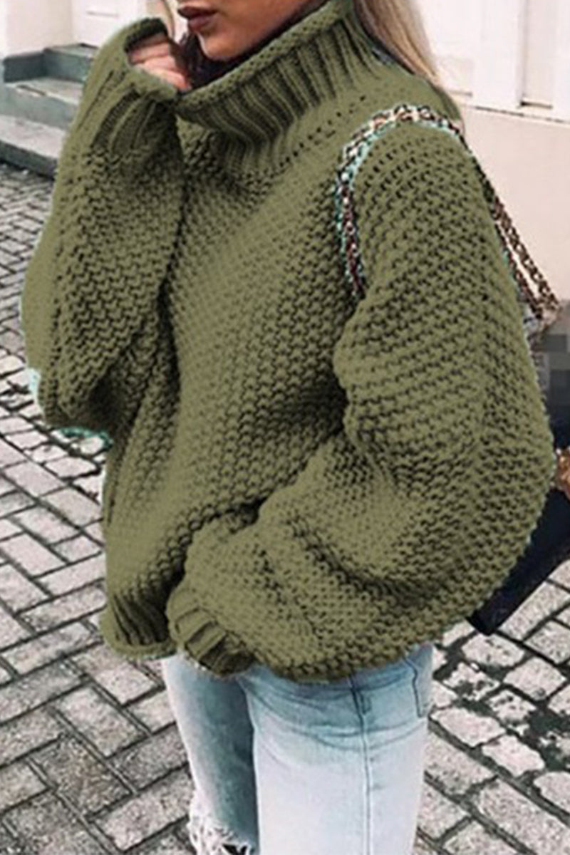 AS | Cosy oversized svetr s želvím výstřihem