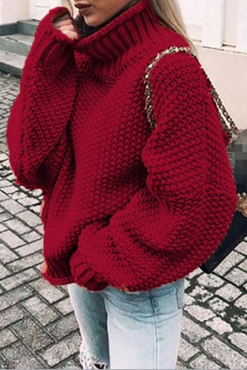 AS | Cosy oversized svetr s želvím výstřihem