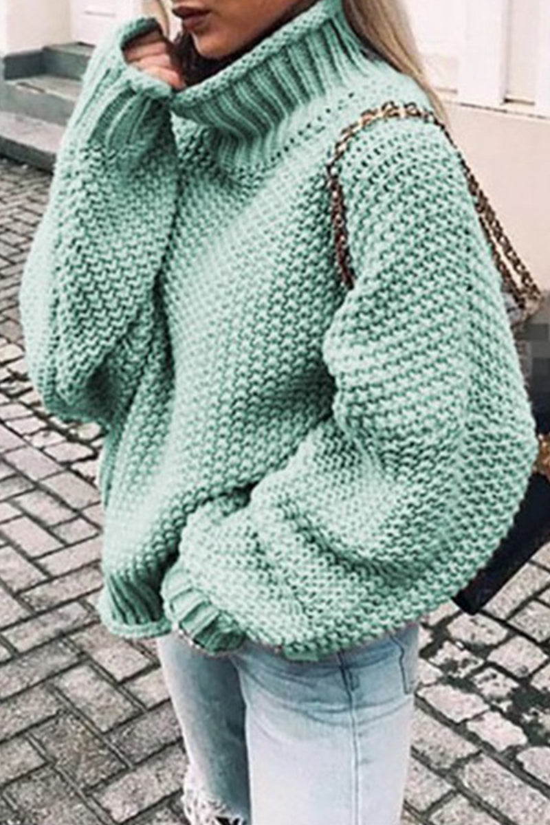 AS | Cosy oversized svetr s želvím výstřihem