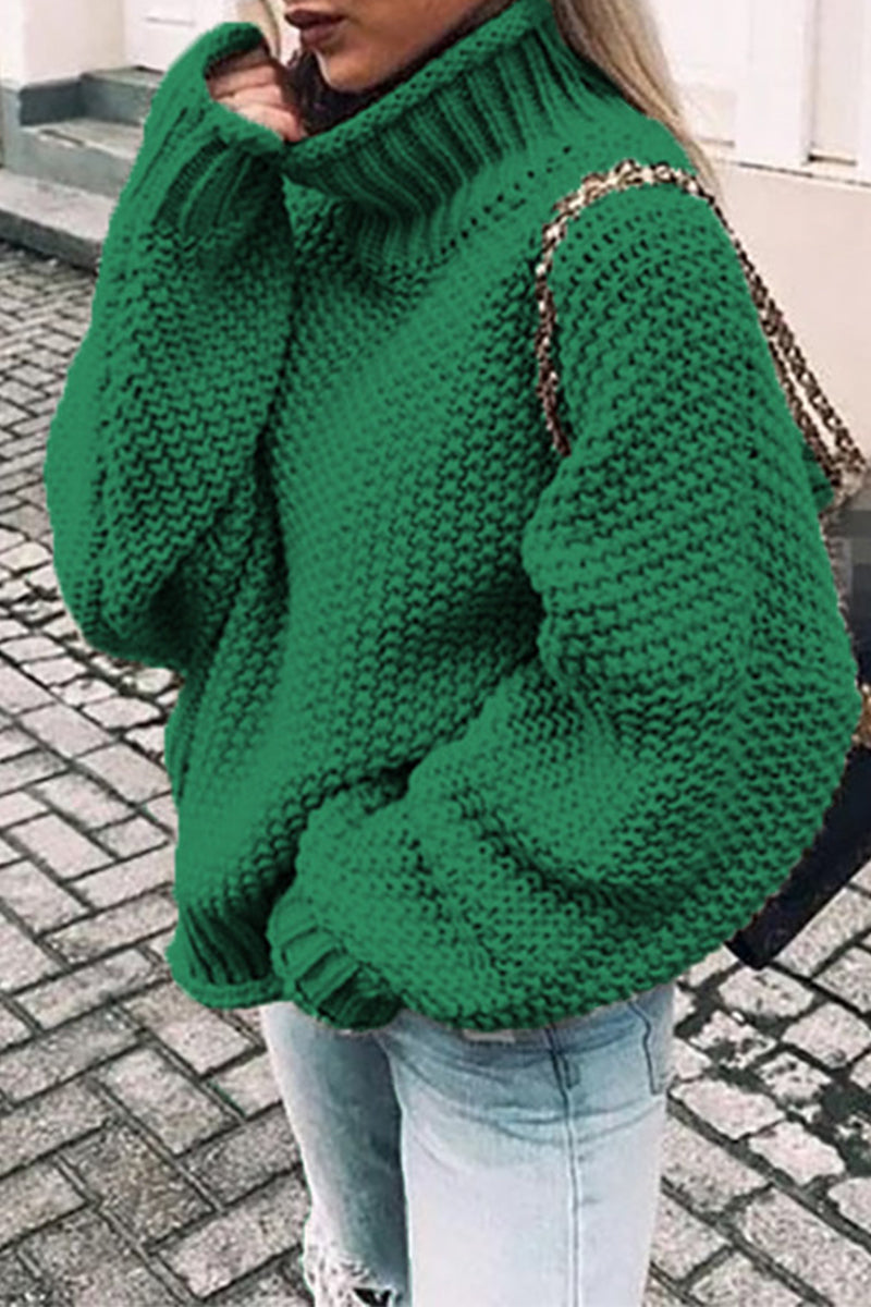 AS | Cosy oversized svetr s želvím výstřihem