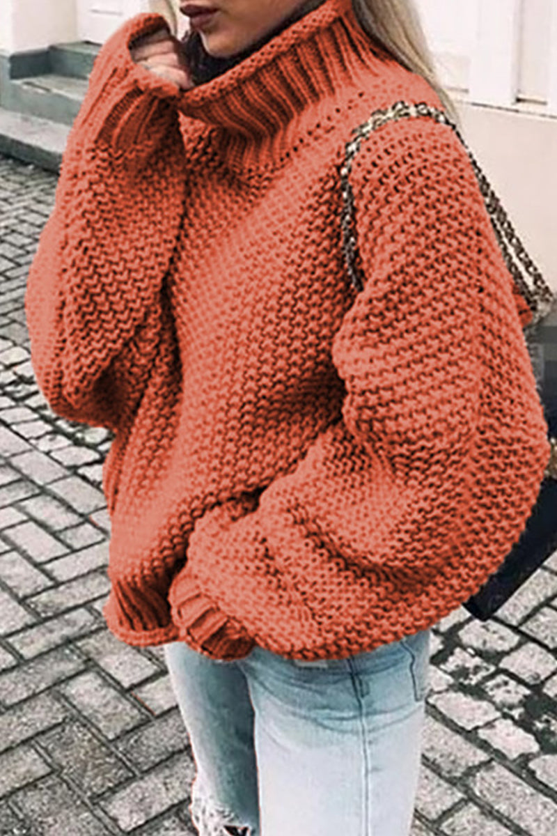 AS | Cosy oversized svetr s želvím výstřihem