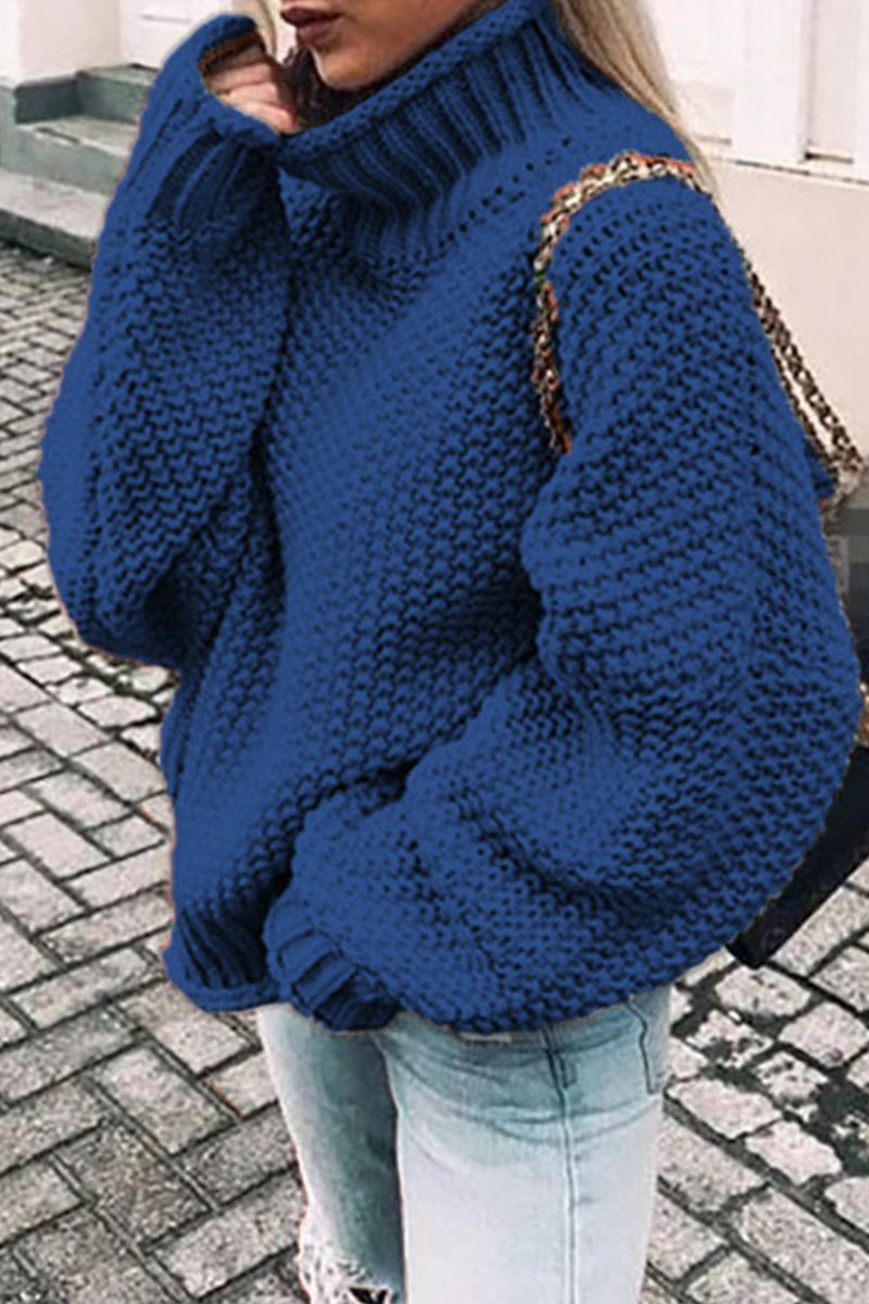 AS | Cosy oversized svetr s želvím výstřihem