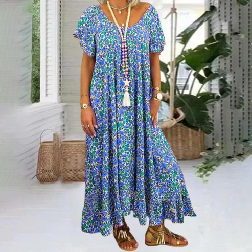 AS | Klasické maxi šaty v boho stylu