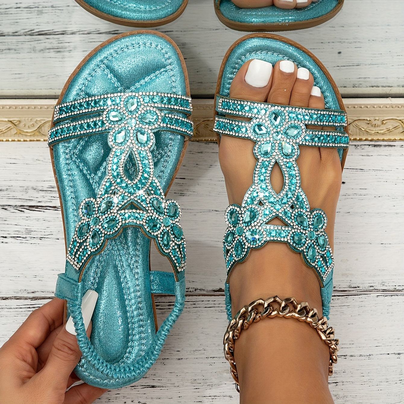 AS | Ortopedické boho sandály