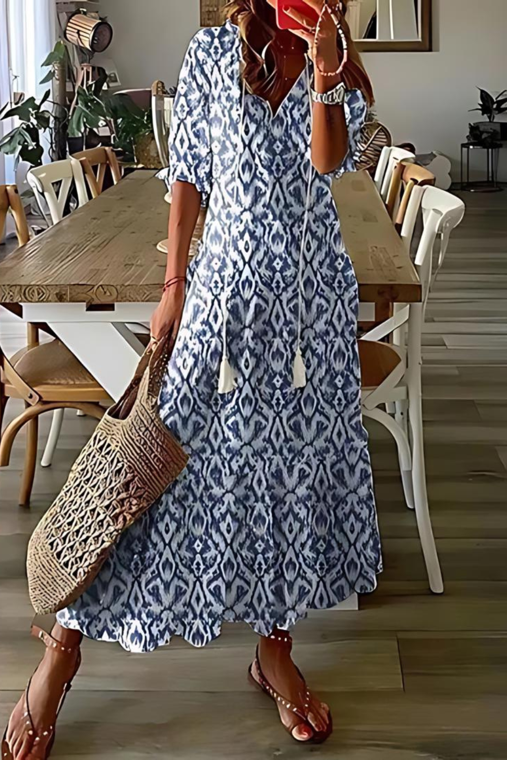 AB | Dlouhé, elegantní květinové šaty