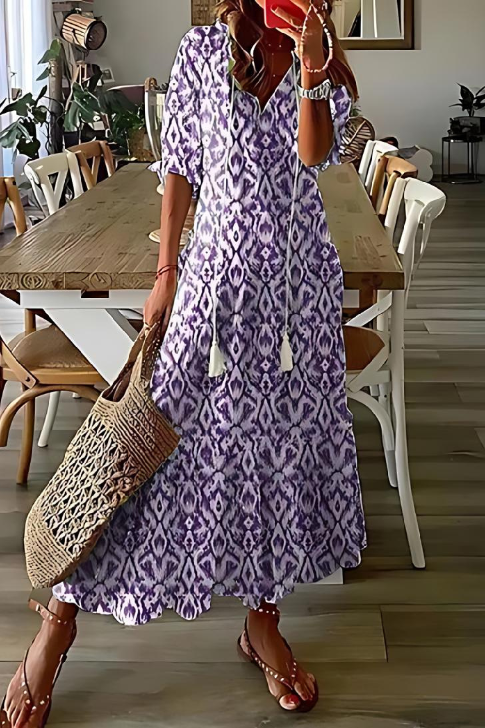 AB | Dlouhé, elegantní květinové šaty