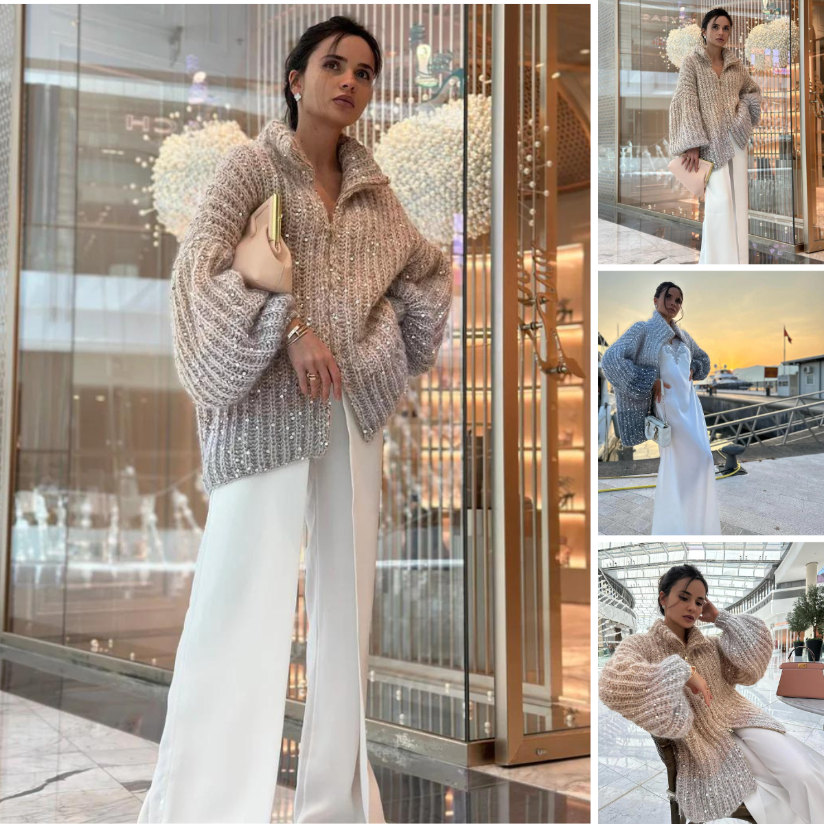 AS | Elegantní a ležérní svetr všeobecného střihu
