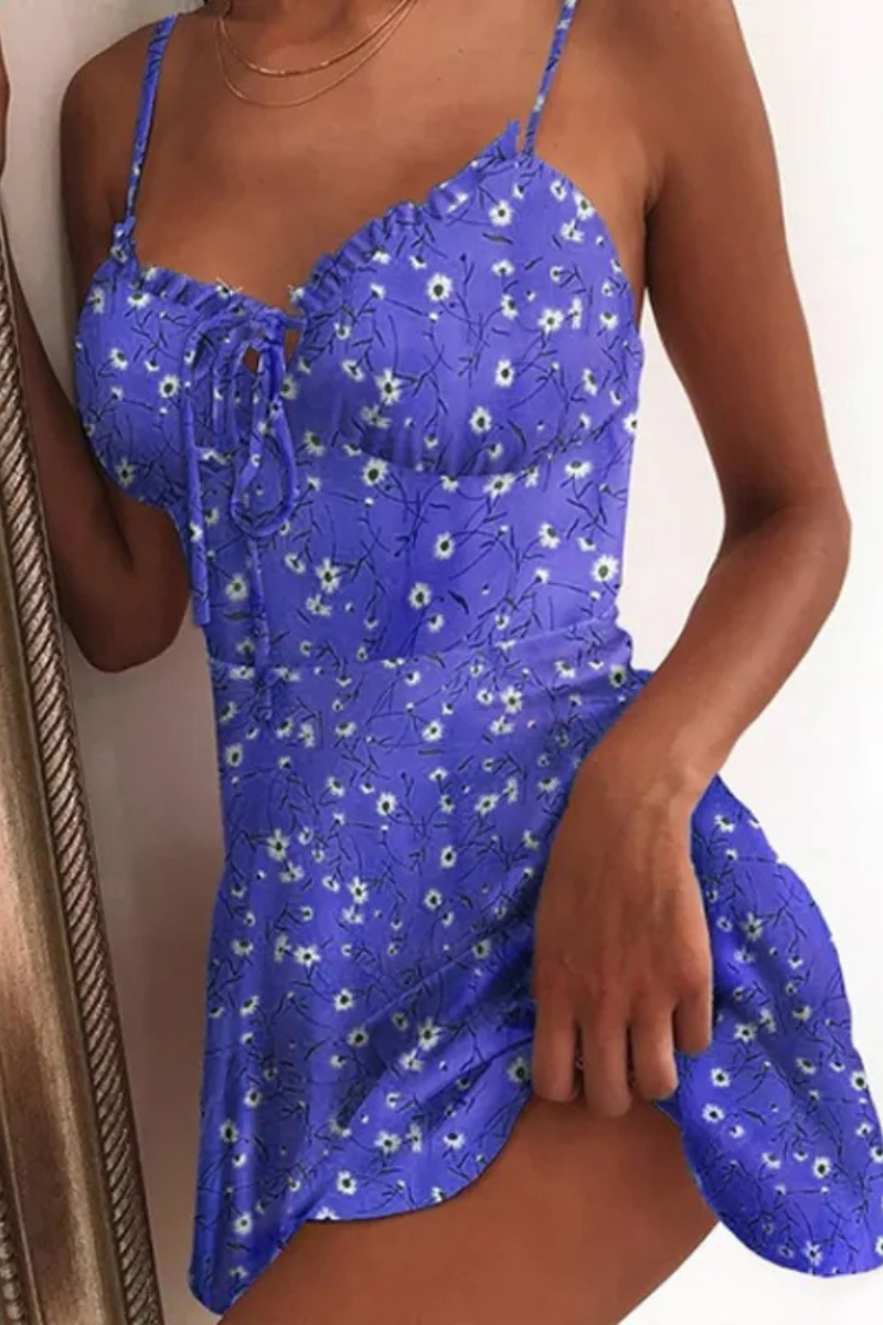 AS | květinové šaty mini camisole dress