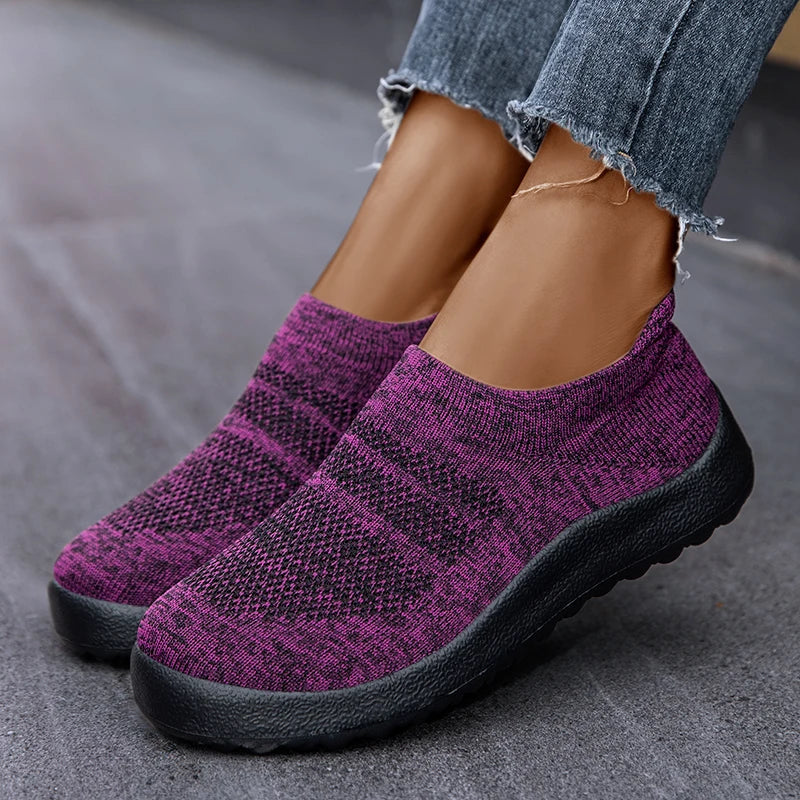 AS | Lehké pletené slip-on tenisky