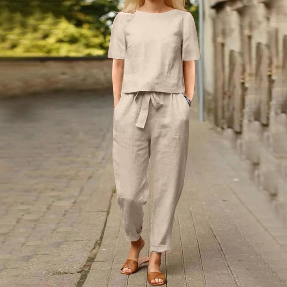AS | Elegantní barevný dvoudílný letní komplet