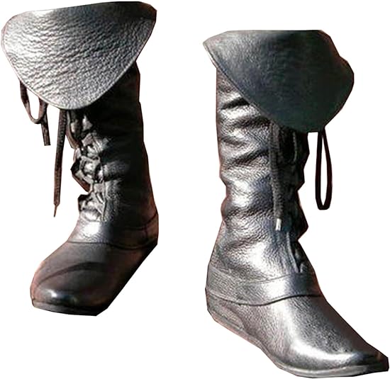 AS | Šněrovací boty s mašlemi v gotickém steampunkovém stylu