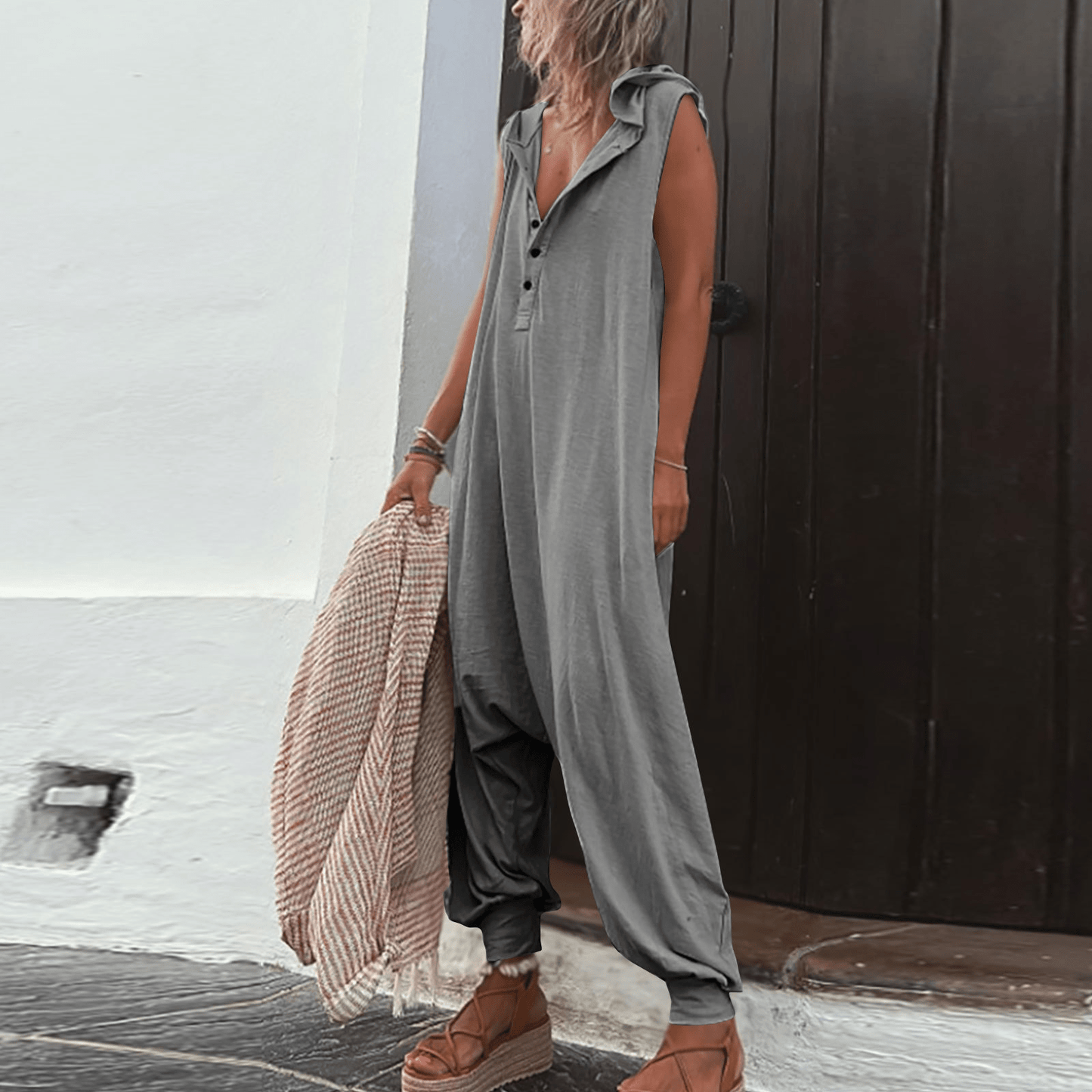 AS | Boho letní overal