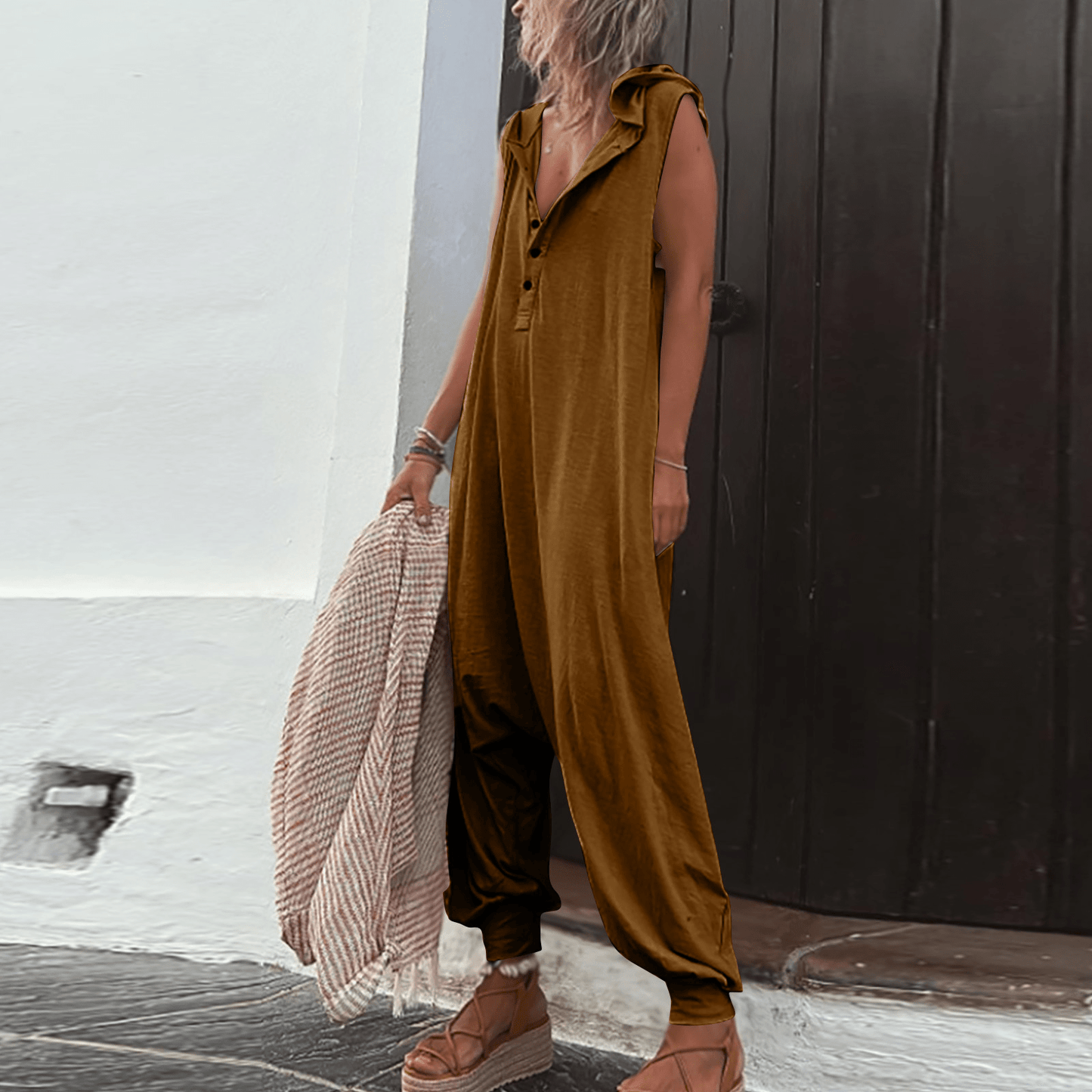 AS | Boho letní overal