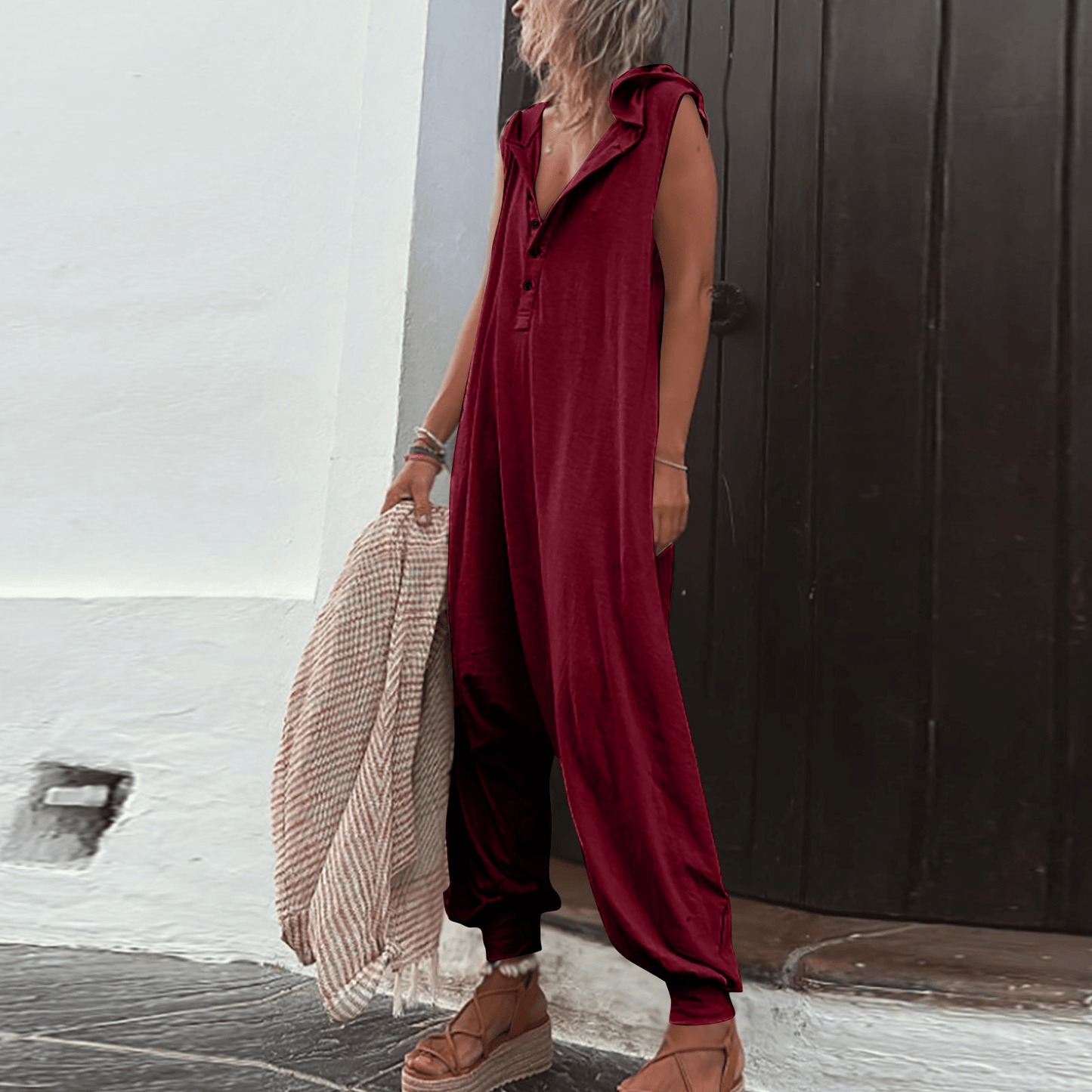 AS | Boho letní overal