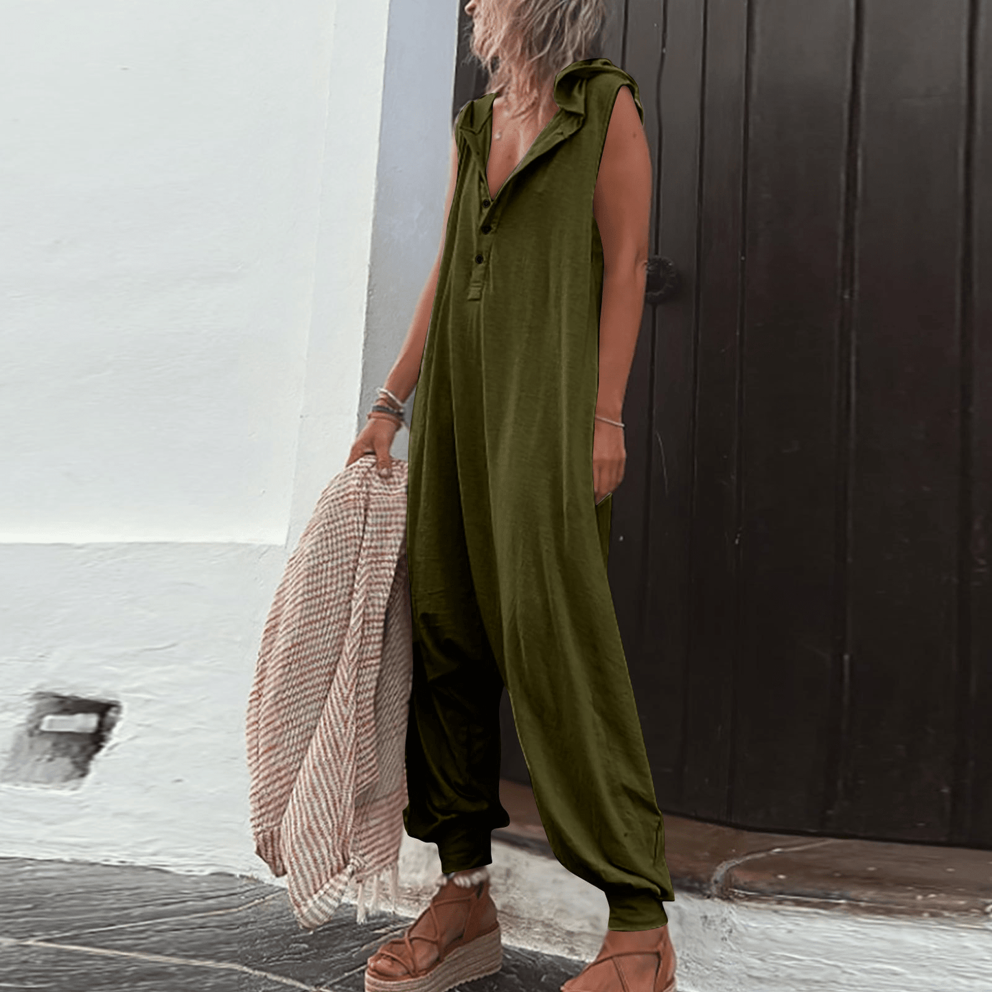 AS | Boho letní overal