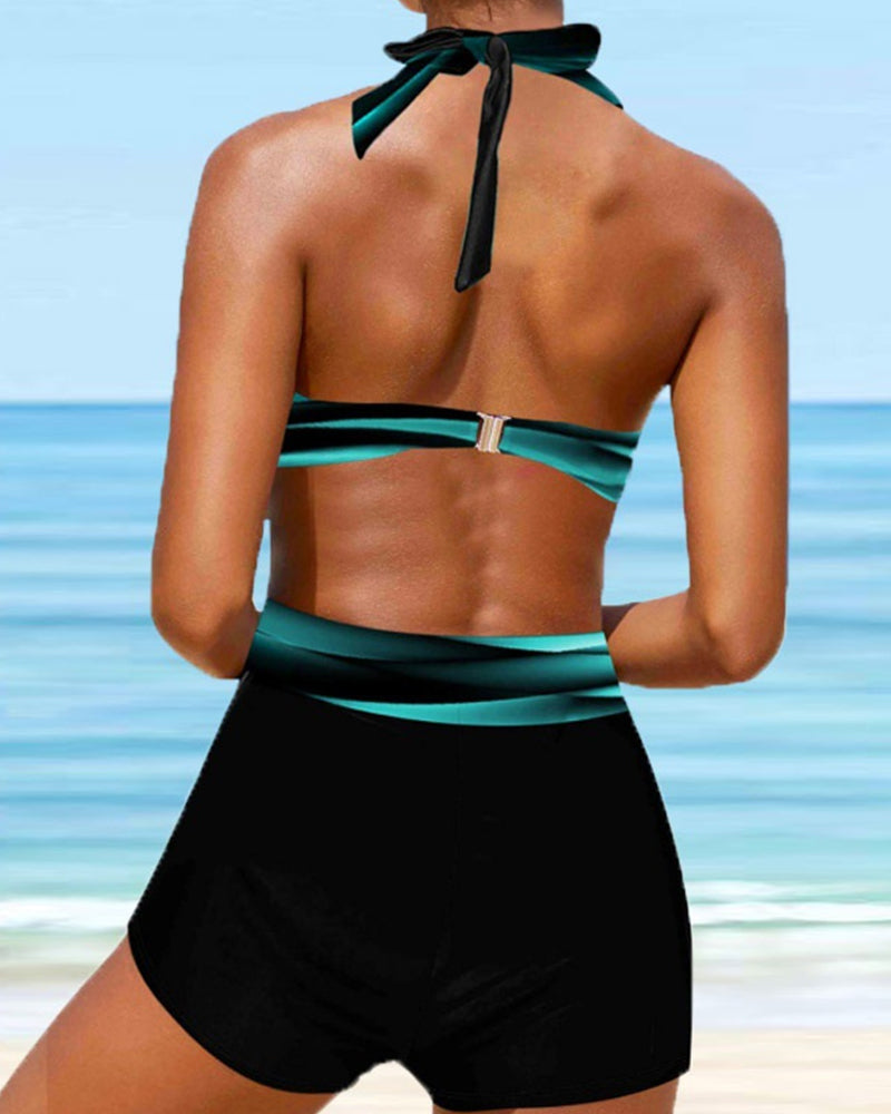 AS | Neckholder Crossbikini med Band