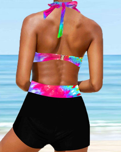 AS | Neckholder Crossbikini med Band
