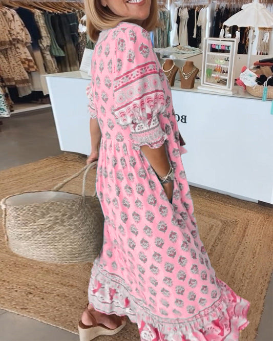AS | Boho-chic maxi šaty