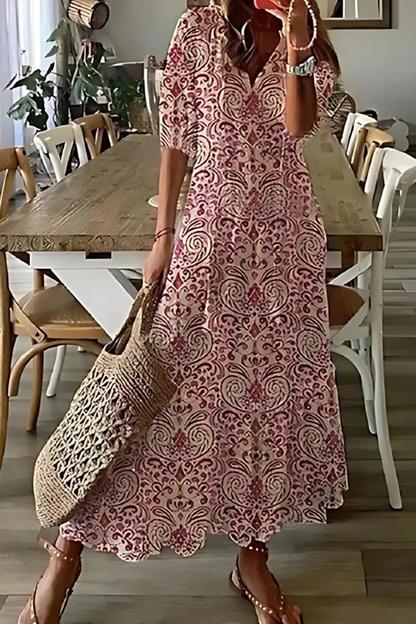 AB | Dlouhé, elegantní květinové šaty