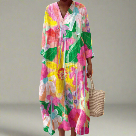 AS | Akvarel Bloom Breezy maxi šaty