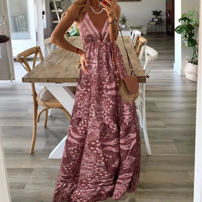 AS | Maxi šaty s boho potiskem