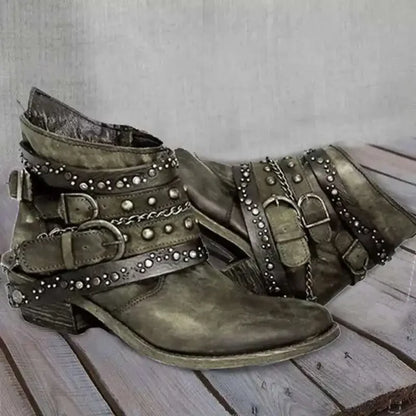 AS | Kotníkové boty s hroty Rockstar Chic