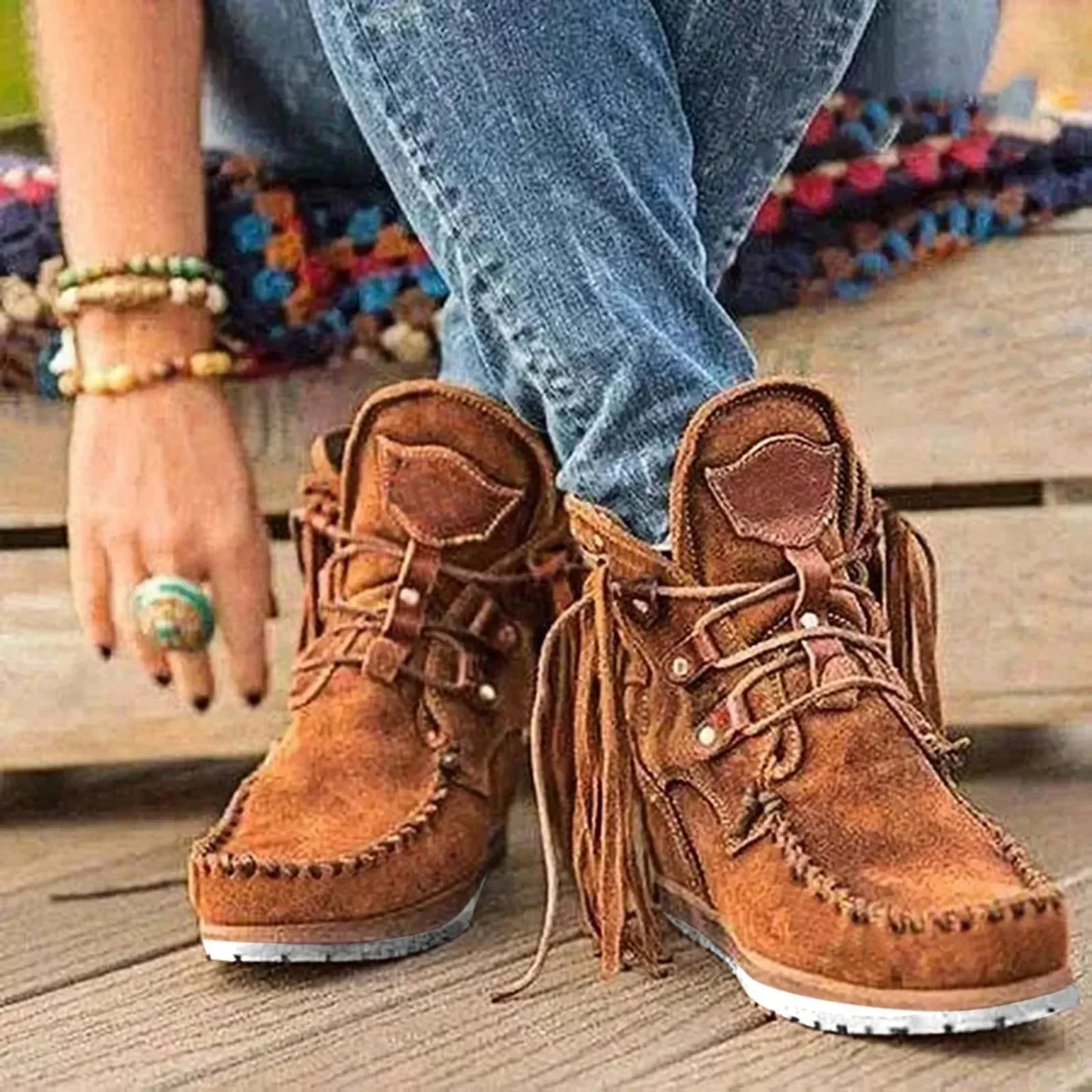 AS | Volnočasové boty inspirované boho stylem