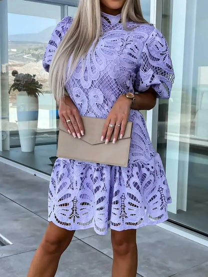 AS | Vyšívané mini šaty