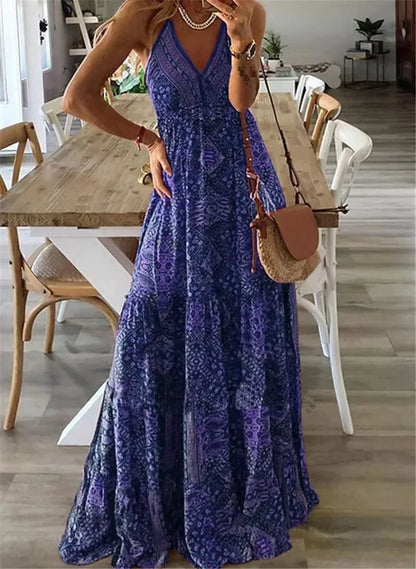 AS | Maxi šaty s boho potiskem