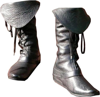 AS | Šněrovací boty s mašlemi v gotickém steampunkovém stylu
