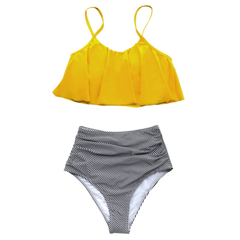 AB | Barevné bikiny s volánky
