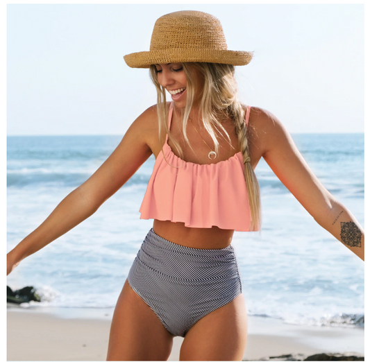 AB | Barevné bikiny s volánky