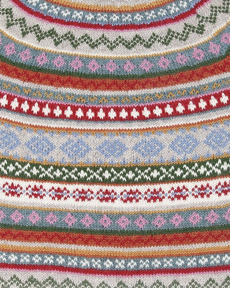 AS | Útulný severský svetr Fair Isle