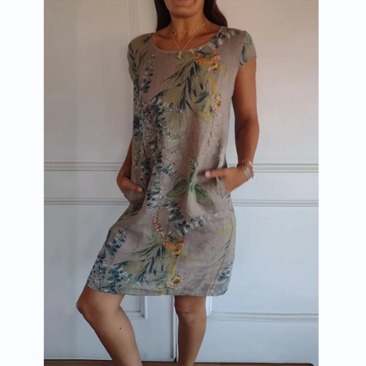 AS | Botanické midi šaty