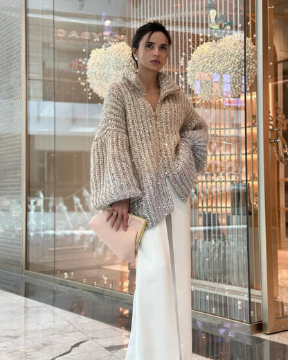 AS | Elegantní a ležérní svetr všeobecného střihu