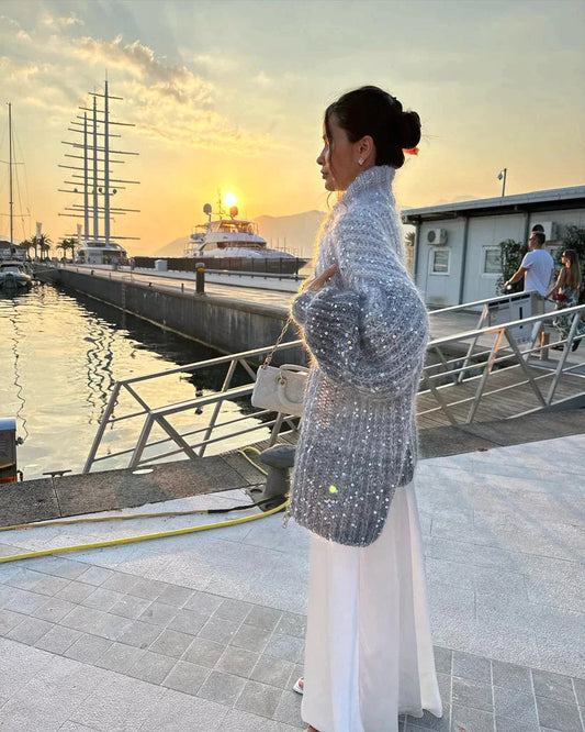 AS | Elegantní a ležérní svetr všeobecného střihu